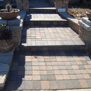 Front Entry Paver and Keystone Block